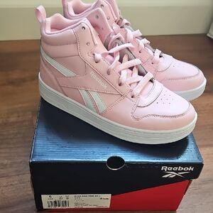 Reebok Pink High-Top Sneakers